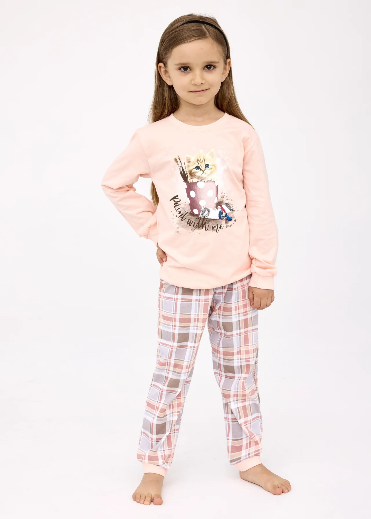 Piżama Cornette Girl Kids 594/178 Paint