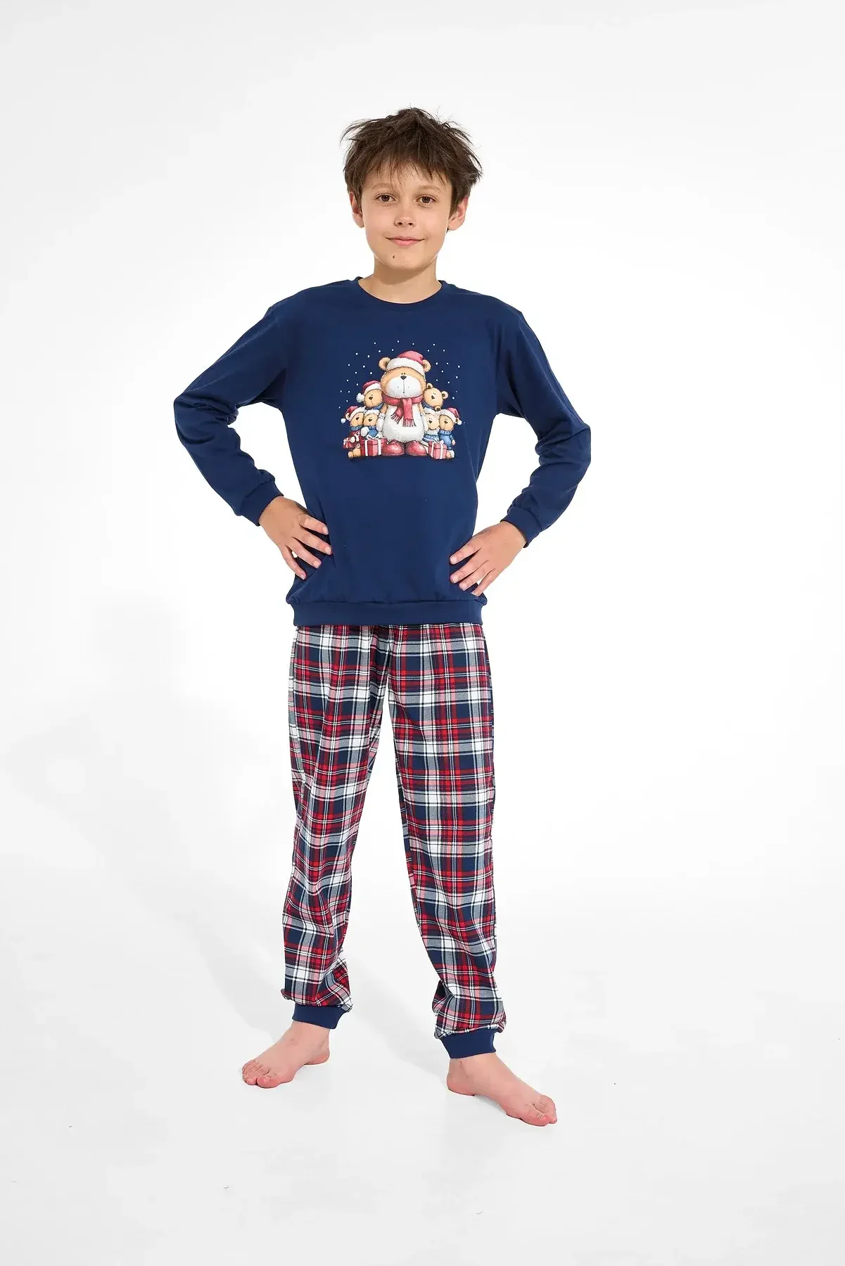 Piżama Cornette Young BOY 966/186 Family Christmas 134-164