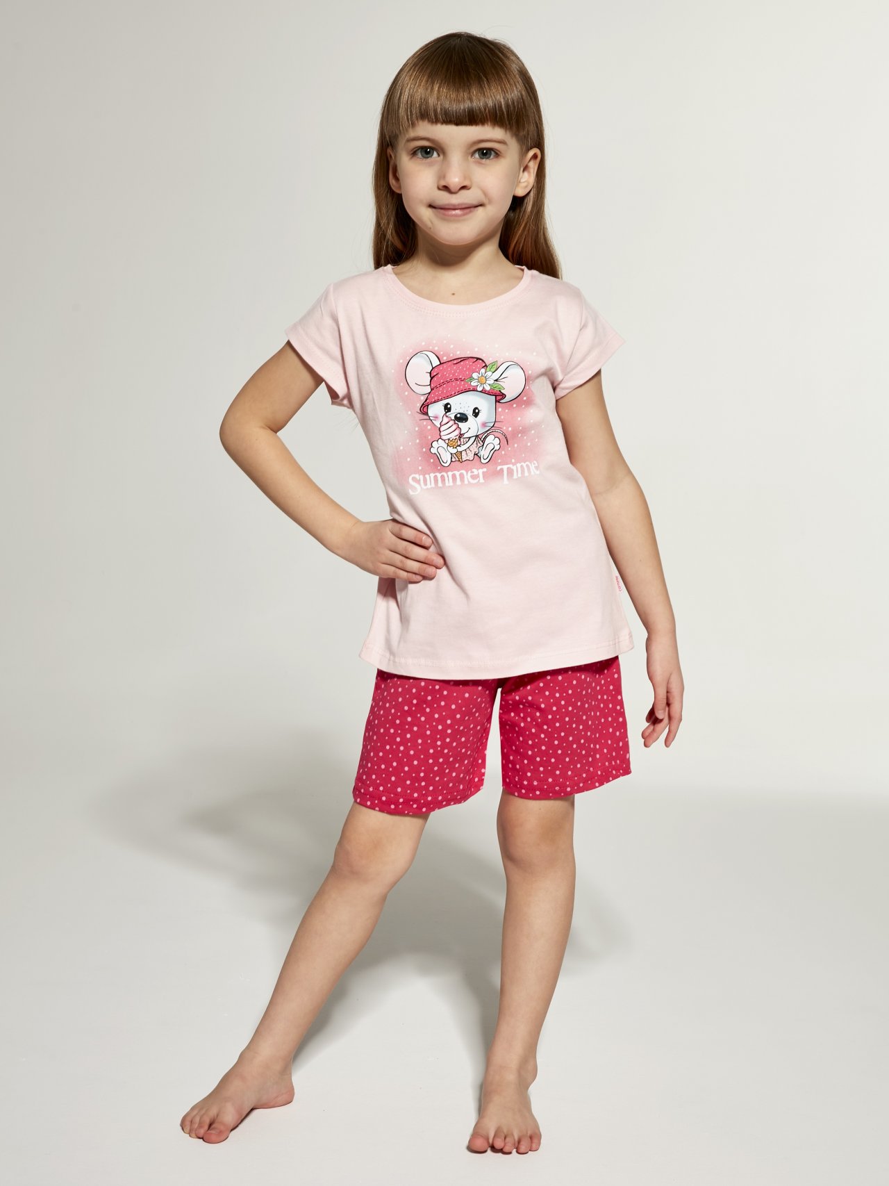 Piżama Cornette Girl Kids 787/85 Little Mouse