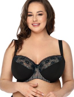 Półusztywniany Stanik na Duży Biust - MAT 3308/21 Lissy