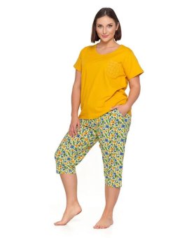 Piżama Damska Z Rękawem Plus Size PDD3200-012 S/S 2025