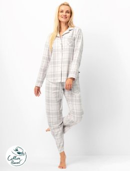 Piżama Damska LNS 401 Flanela