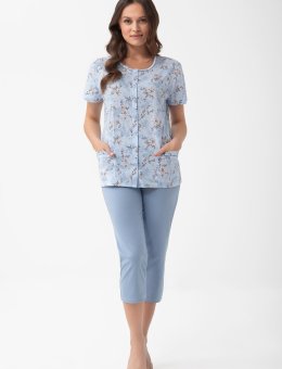 Piżama  1304 2XL-3XL L26 Rozpinana