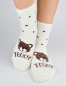 Skarpety Sp017 Puchate Teddy