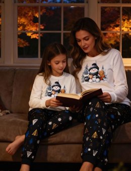 Piżama  Kids Girl 977/189 Snowy DAY Christmas 86-128