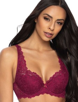 Biustonosz usztywniany Carmela M-053/22 Burgund
