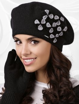 Czapka - beret damski  Gorycja