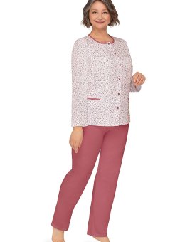 Piżama  Kasia III 267 M-3XL Rozpinana