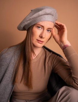 Czapka Beret ART OF Polo 25262 Milla