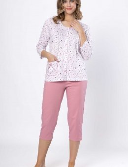 Piżama Leveza 1636 Dobrusia 3/4 M-2XL