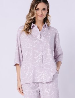 Piżama Leveza 1706 żaneta M-2XL Rozpinana