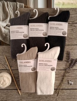 Skarpety Damskie 3078 Wełna Merynos