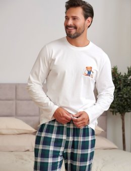 Nap Piżama Męska Z Bawełny Z Regulowanym Wiązaniem