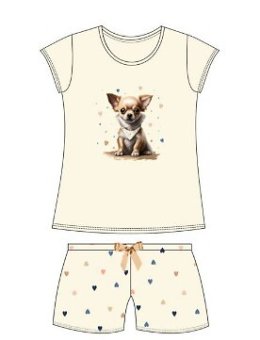 Piżama  Kids Girl 787/108 Chihuahua 86-128