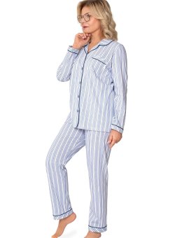 Piżama  224 Ewa III M-2XL Rozpinana