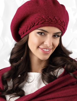 Czapka - beret damski  Bolzano