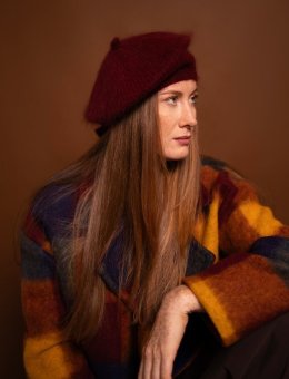 Czapka Beret ART OF Polo 26350 Erica