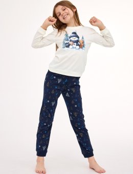 Piżama  Young Girl 978/189 Snowy DAY Christmas 134-164