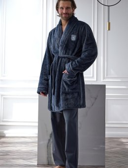 Szlafrok L&L 2664 Elegant M-2XL
