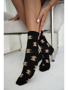 Skarpety  0200-252 Małpki Z Bananem 37-41