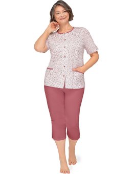 Piżama  Kasia I 265 M-3XL Rozpinana