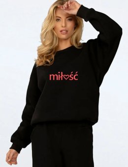 Bluza Rehema Miłość Czarna