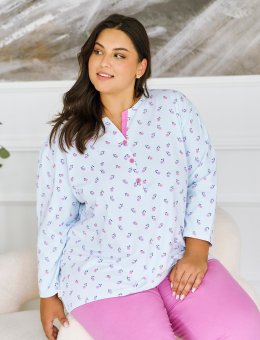 Piżama  Yolanda 3462 2XL-4XL Z25/26 Damska