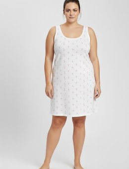 Długa Halka Damska Bawełniana  0192