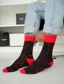 Skarpety  Avangard 0125-139 Kontury Serc 39-46