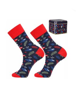 Skarpety  CMLS700-005 świąteczne Puszka 38-43