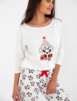 Piżama  Panda 3/4 Christmas S-XL