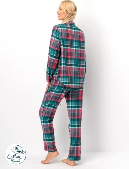 Piżama KEY LNS 419 B25 2XL-4XL Rozpinana Damska 3XL - 4XL