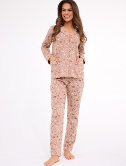 Piżama  482/434 Smile 4 S-2XL Damska Rozpinana