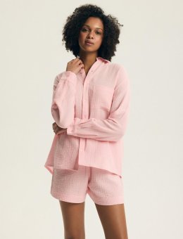 Piżama Henderson Ladies 44493 Eleni S-3XL Muślin Rozpinana
