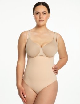 Seamless Body Open Bust 419