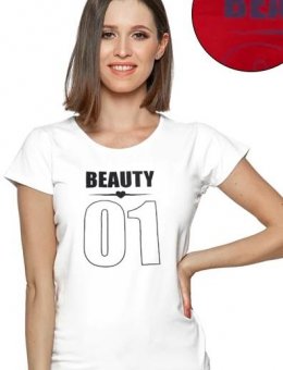 T-SHIRT Damski Beauty BD1300-101
