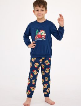 Piżama  Kids BOY 593/172 Teddy 2 Christmas 86-128