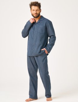 Piżama Męska MNS 912 R.3XL-4XL Flanela