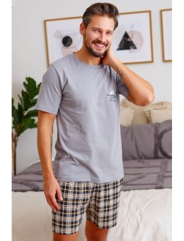Nap Męska Piżama  Ze Spodenkami W