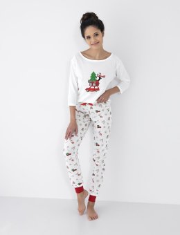 Piżama  Lillian 3/4 Christmas S-XL