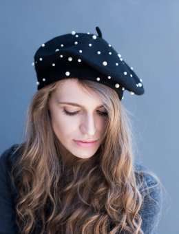 Beret ART OF Polo 18419 Delicate Pearl