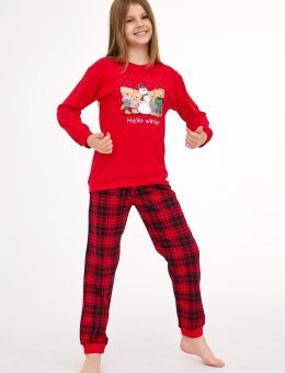 Piżama  Young Girl 592/185 Christmas 134-164