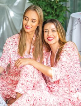 Piżama KEY LNS 564 A26 S-XL Rozpinana