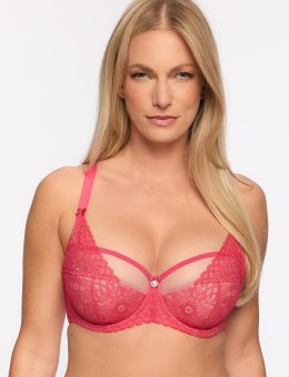 Biustonosz półusztywniany SEMI-SOFT Clementine BSO 1292 Koralowy
