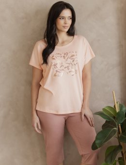 Piżama Valentina 3571 R.4XL-6XL