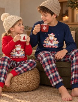 Piżama  Kids Girl 594/205 Family Christmas 86-128