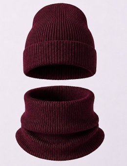 Komplet  Dz003 Czapka+komin