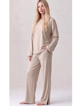 Piżama  1312 S-2XL Beż
