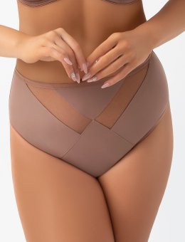 Figi Vicky K566/1 Mocca Duże rozmiary