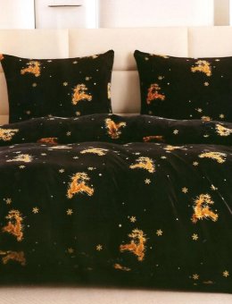 Komplet Pościeli Cotton World Kolorowy SHY 160x200